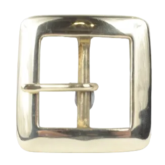 1.5 Inch 38mm Brass Square Belt Buckle