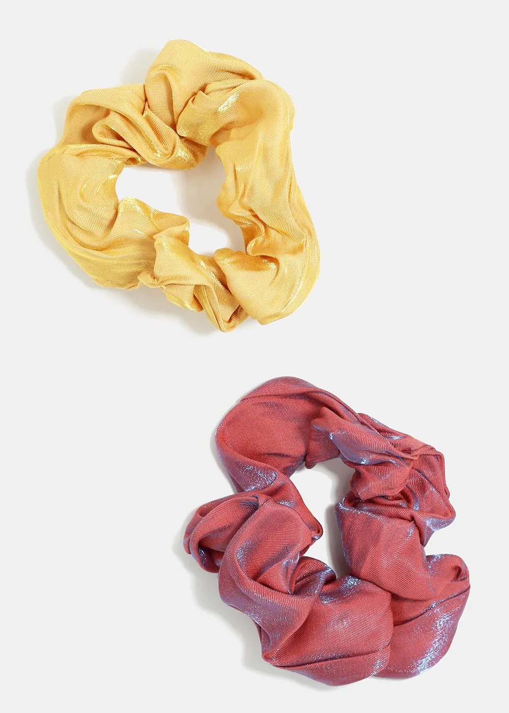 2-Piece Two-Toned Scrunchies