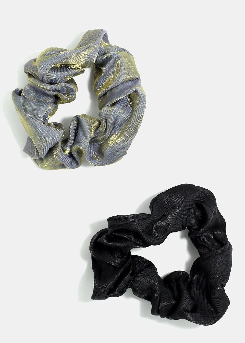 2-Piece Two-Toned Scrunchies