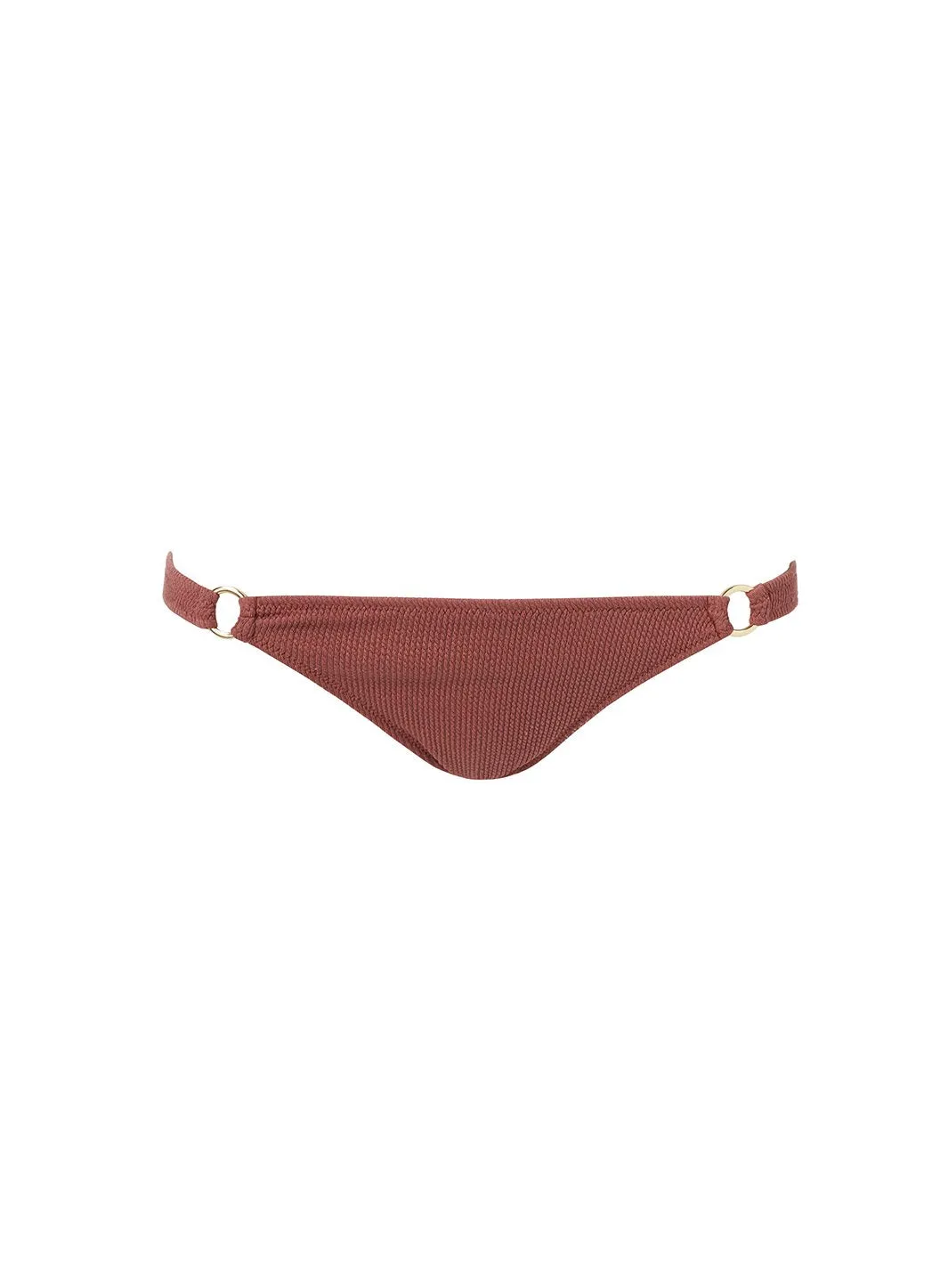 Bari Mocha Ridges Bikini Bottom