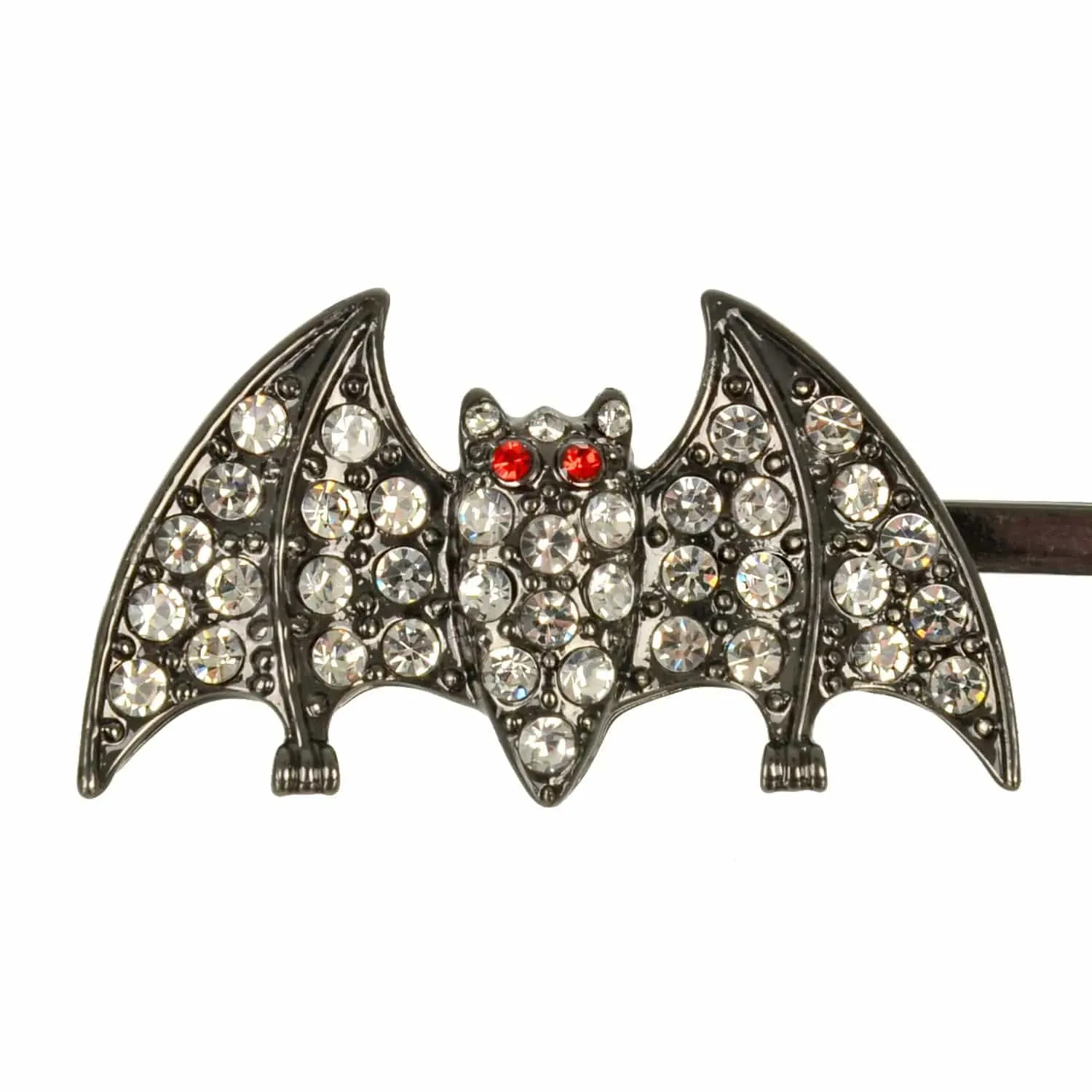 Bats Halloween Hair Slides Set Of 2 Diamante Costume Accesssory