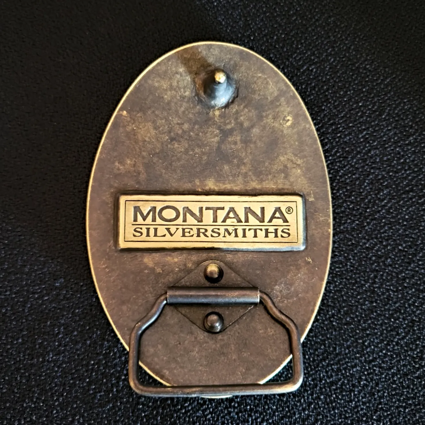 Belt Buckle the "God, Guts & Guns" by Montana Silversmiths A856