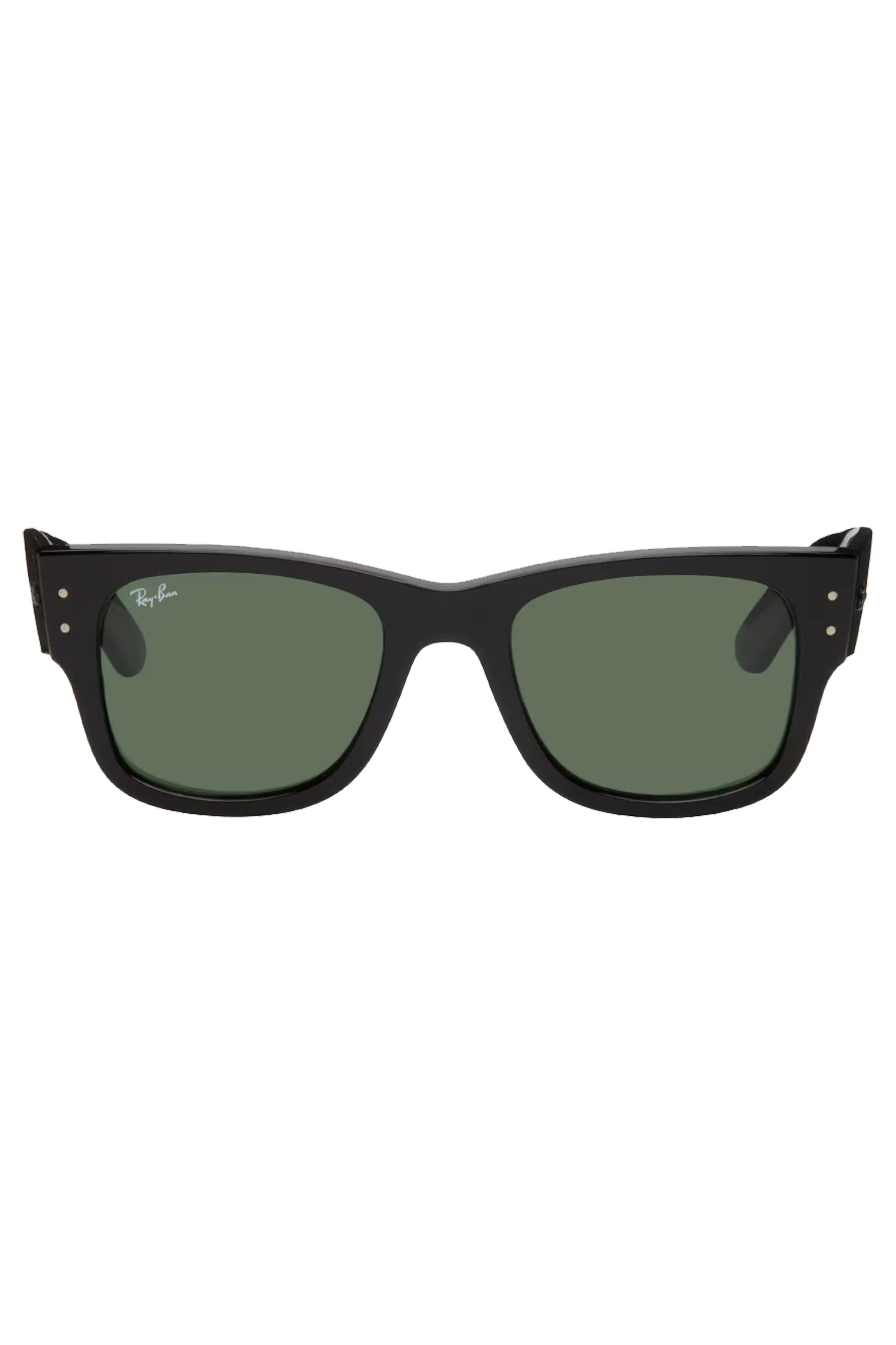 Black Mega Wayfarer Sunglasses