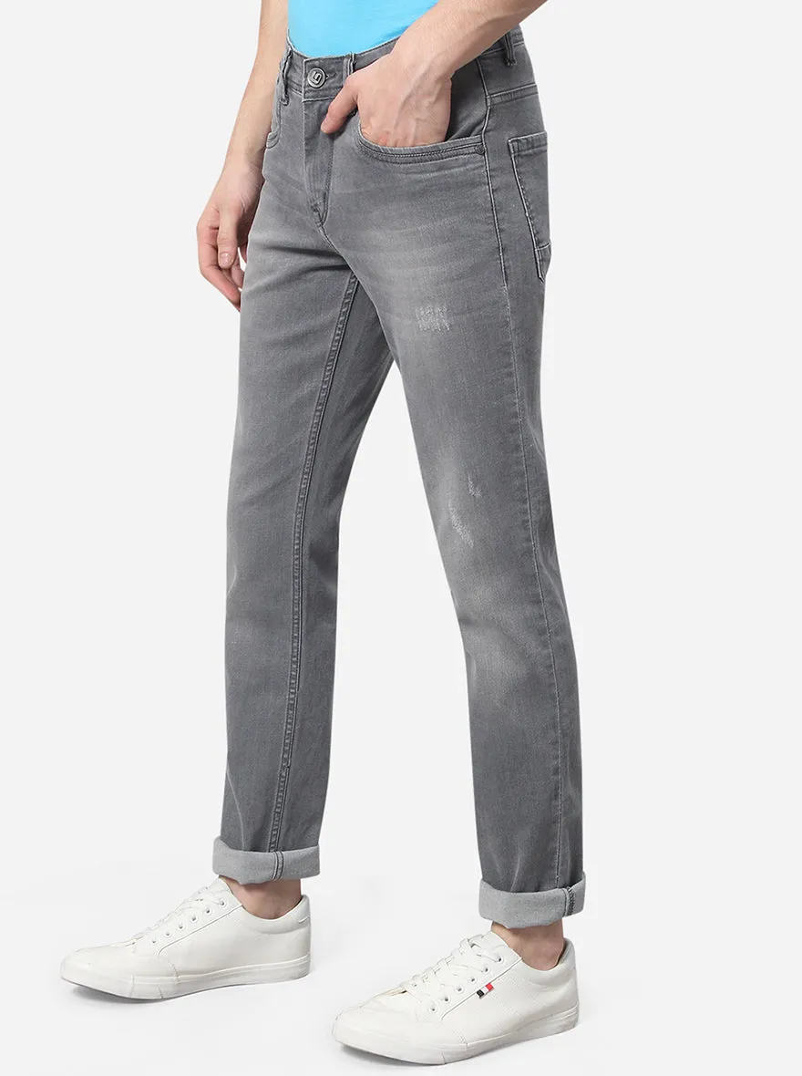 Black Washed Narrow Fit Jeans | Greenfibre