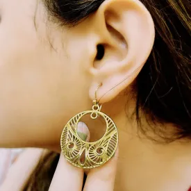 Brass Earrings for Women | Gold | Handcrafted