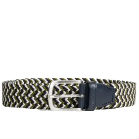 Bubba Braided Elastic Belt JL Navy - SS24