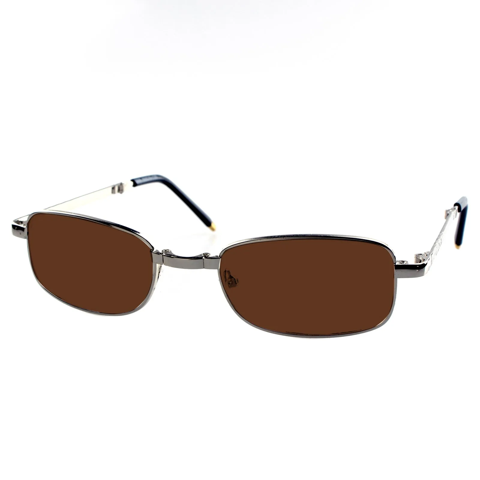 Cambridge Folding Tinted Brown Distance Glasses