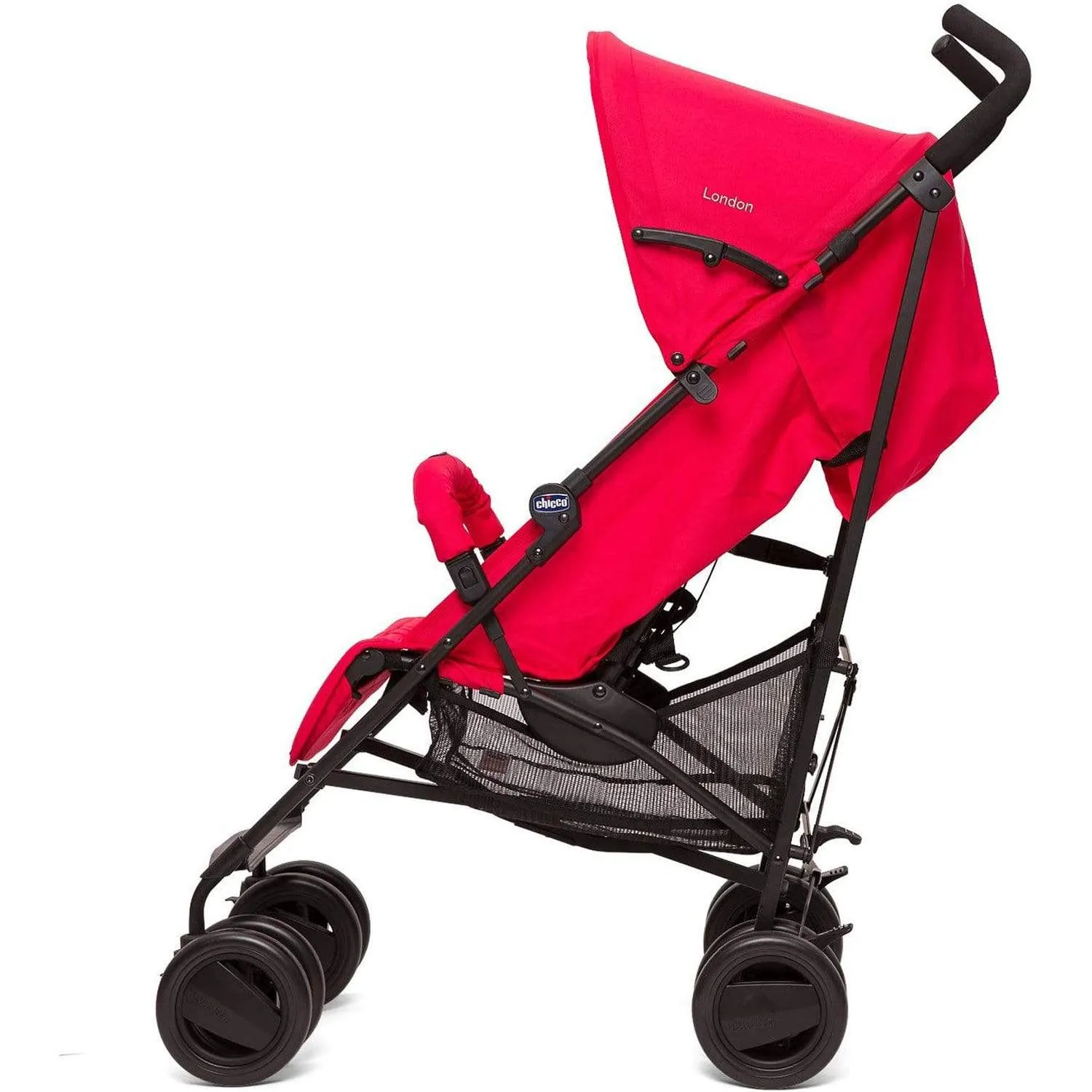 Chicco London Up Stroller with Bumper Bar - Red Passion - CH79258-64R