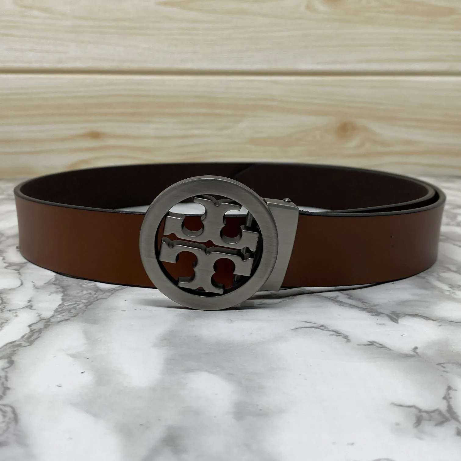 Classy Round Formal Leather Strap Belt-JonasParamount