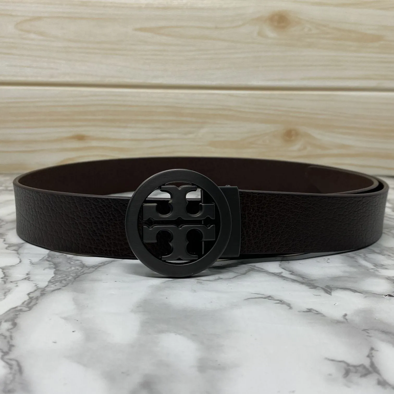 Classy Round Formal Leather Strap Belt-JonasParamount