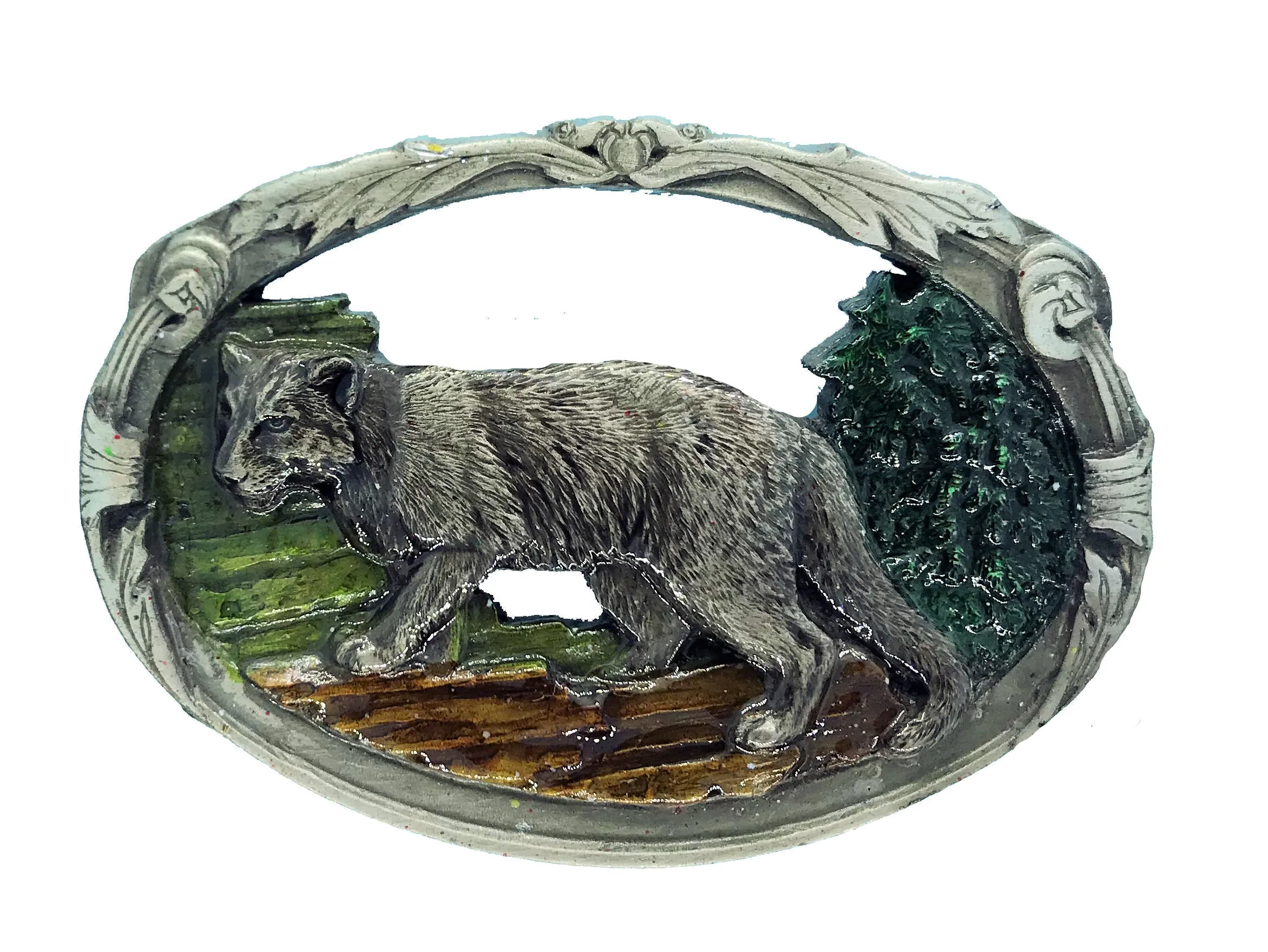 Cougar Belt Buckle