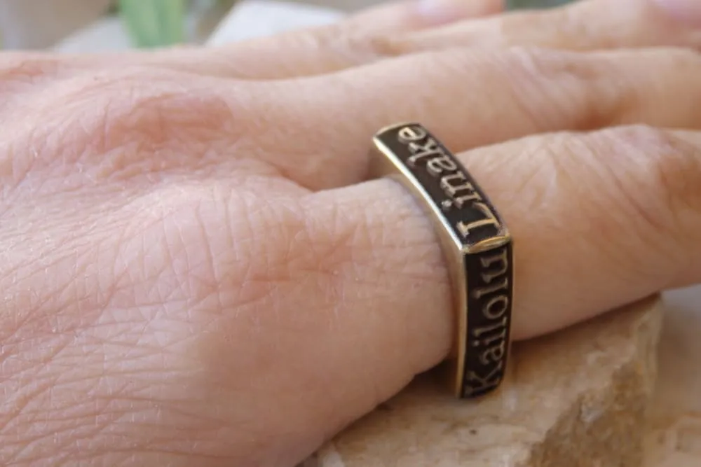 Custom Engraved Ring