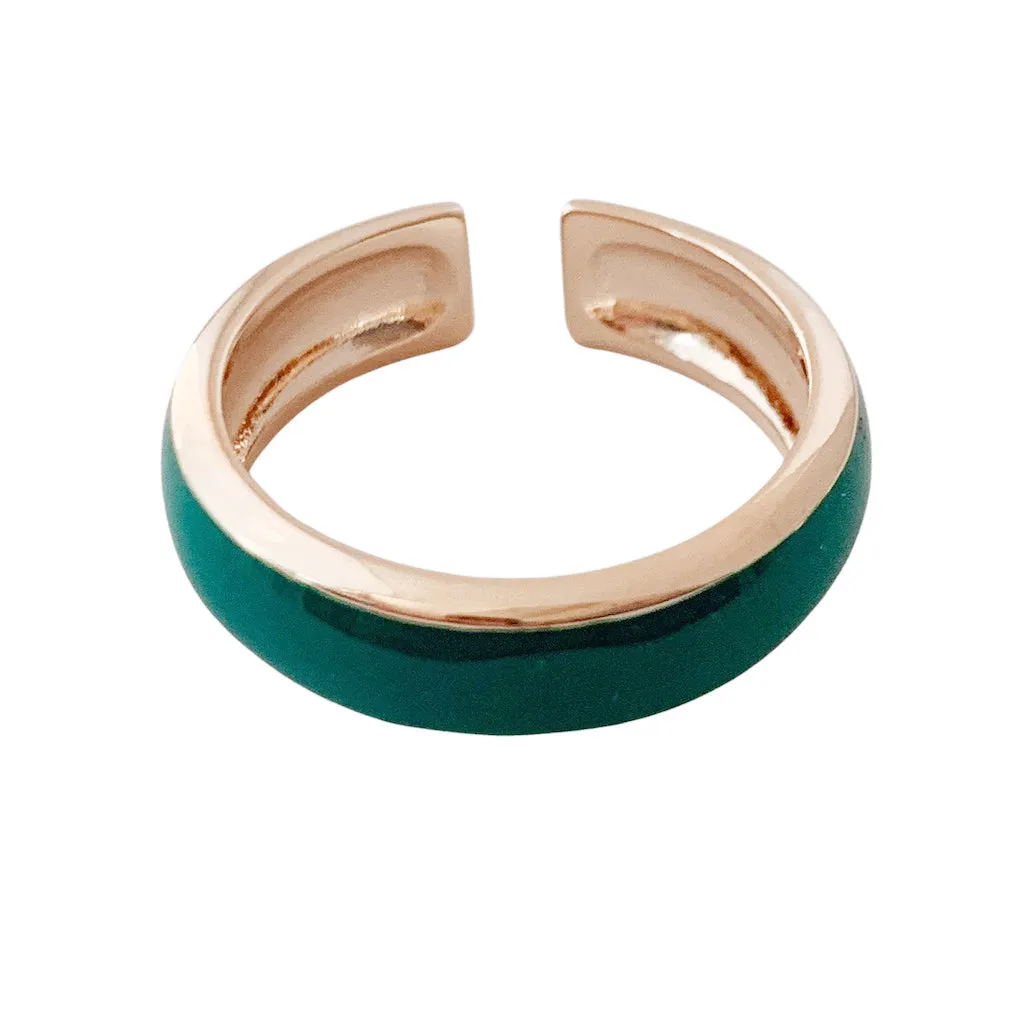 Daphne Bold Enamel Ring