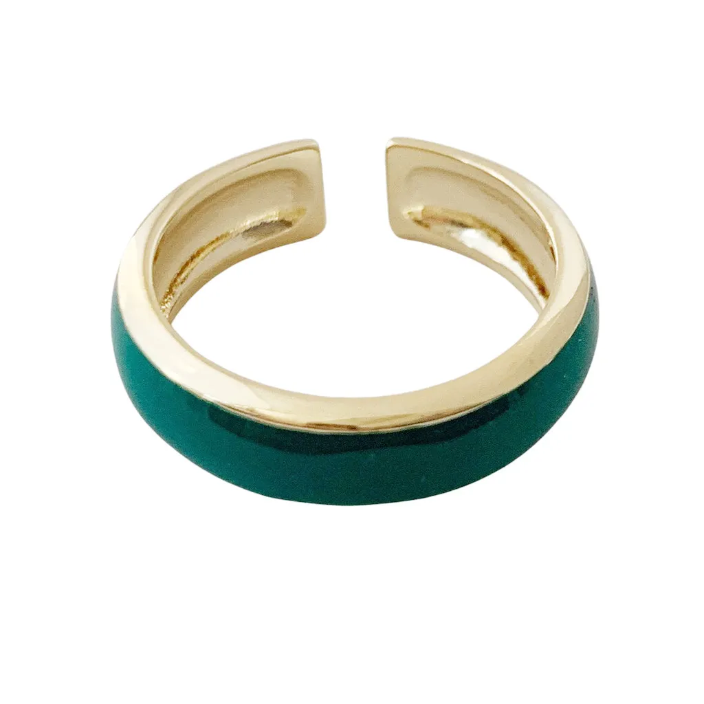 Daphne Bold Enamel Ring