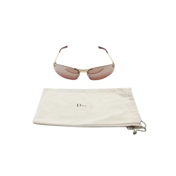 DIOR  Minipop Tinted Sunglasses Rose Color