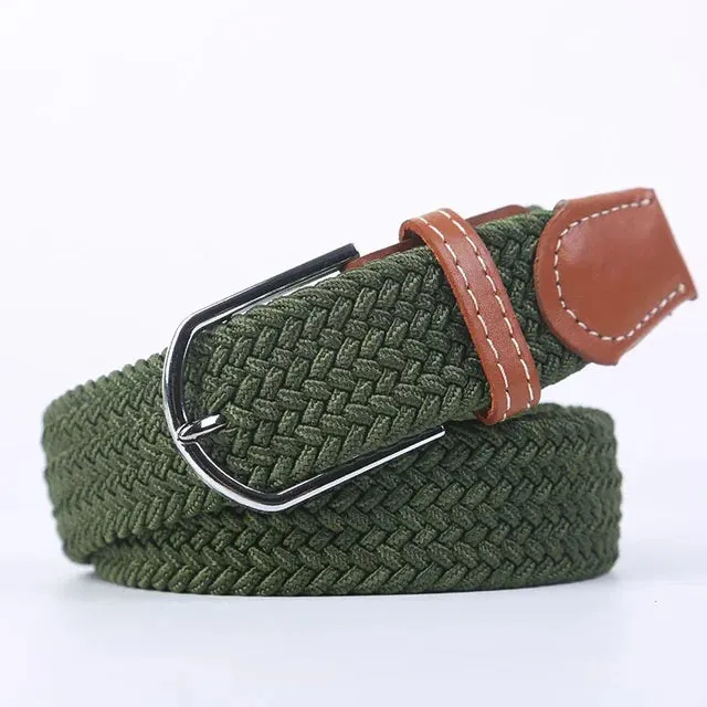 Elastic Fabric Casual Belt