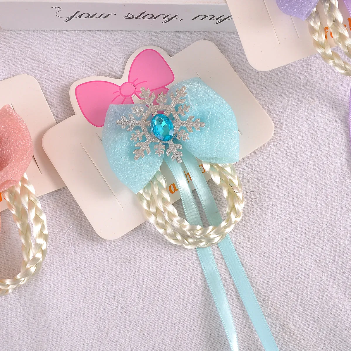 Fashionable Ribbon Bow Hair Clip.