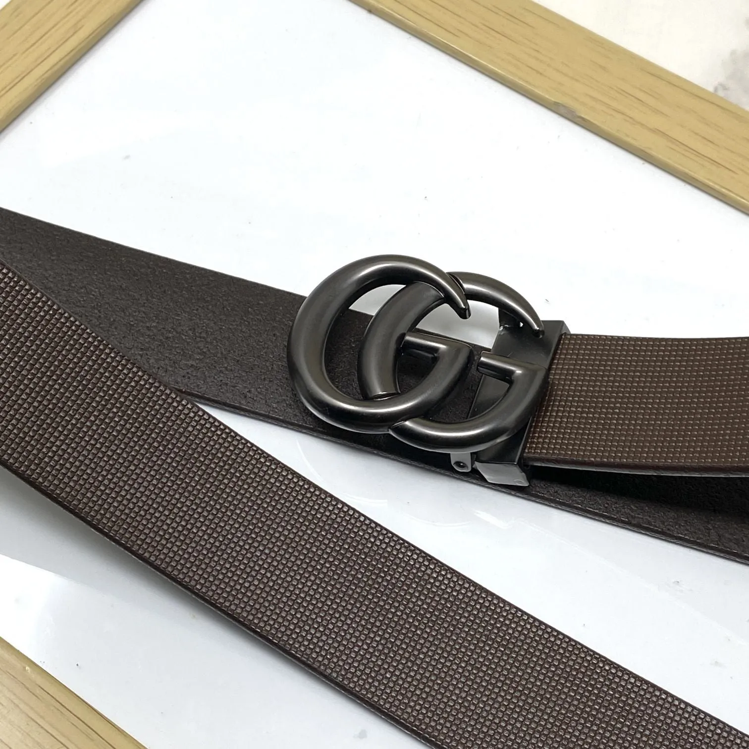 Formal and Casual Leather Strap Belt-JoansParamount