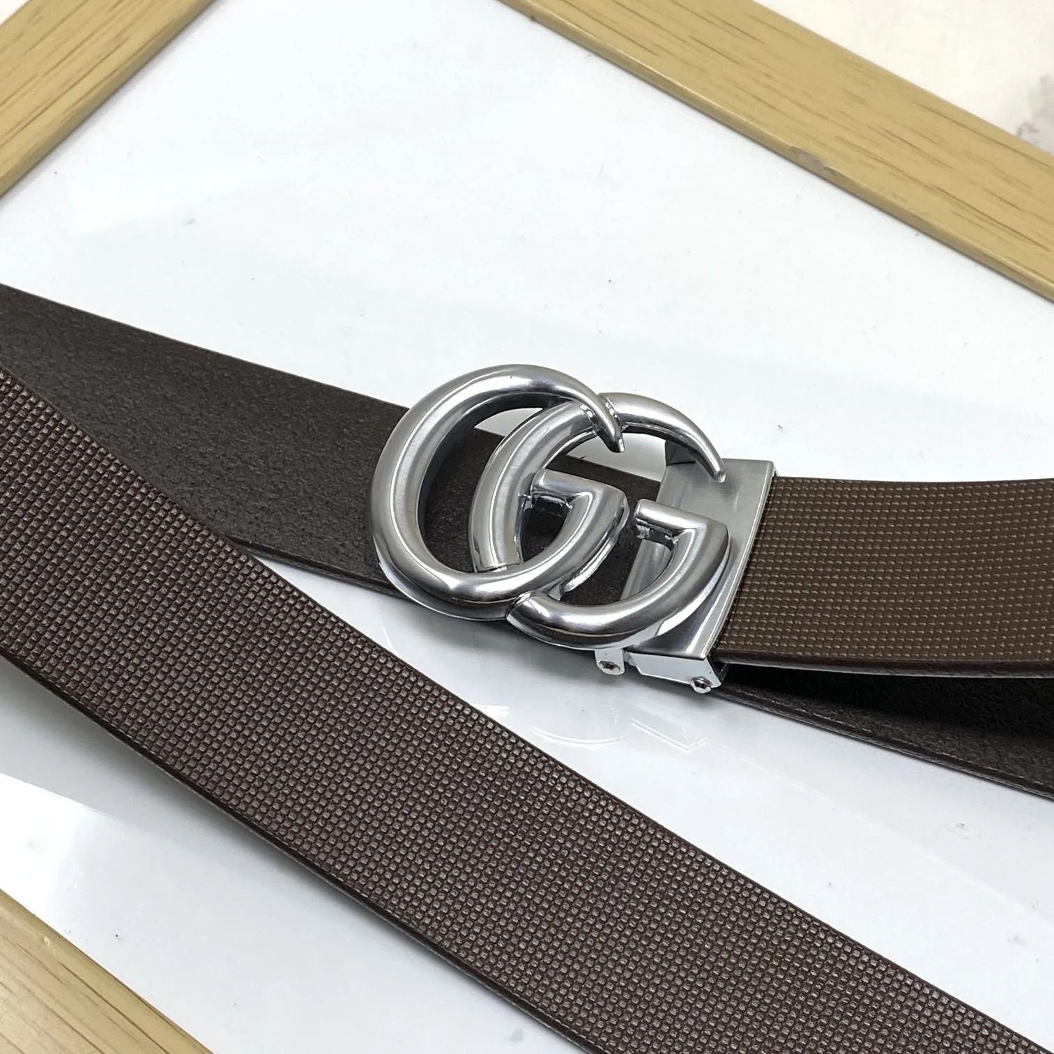 Formal and Casual Leather Strap Belt-JoansParamount