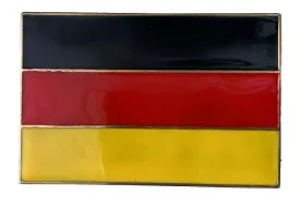 German Flag Belt Buckle