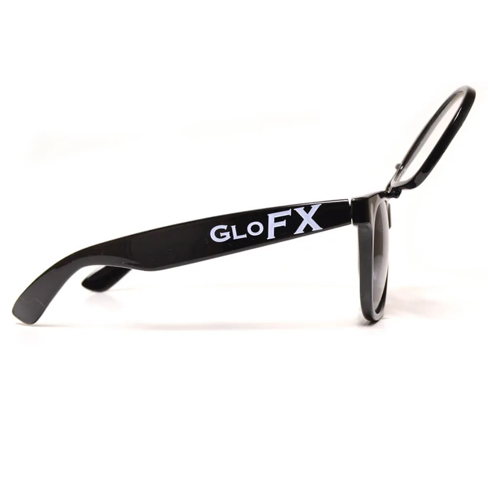 GloFX Diffraction Flip Sunglasses - Black