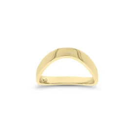 Gold Wave Ring