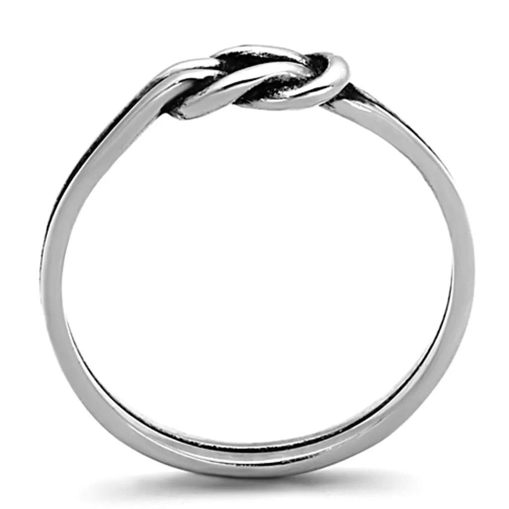 High polished (no plating) Stainless Steel Ring with No Stone for Women Style TK1239