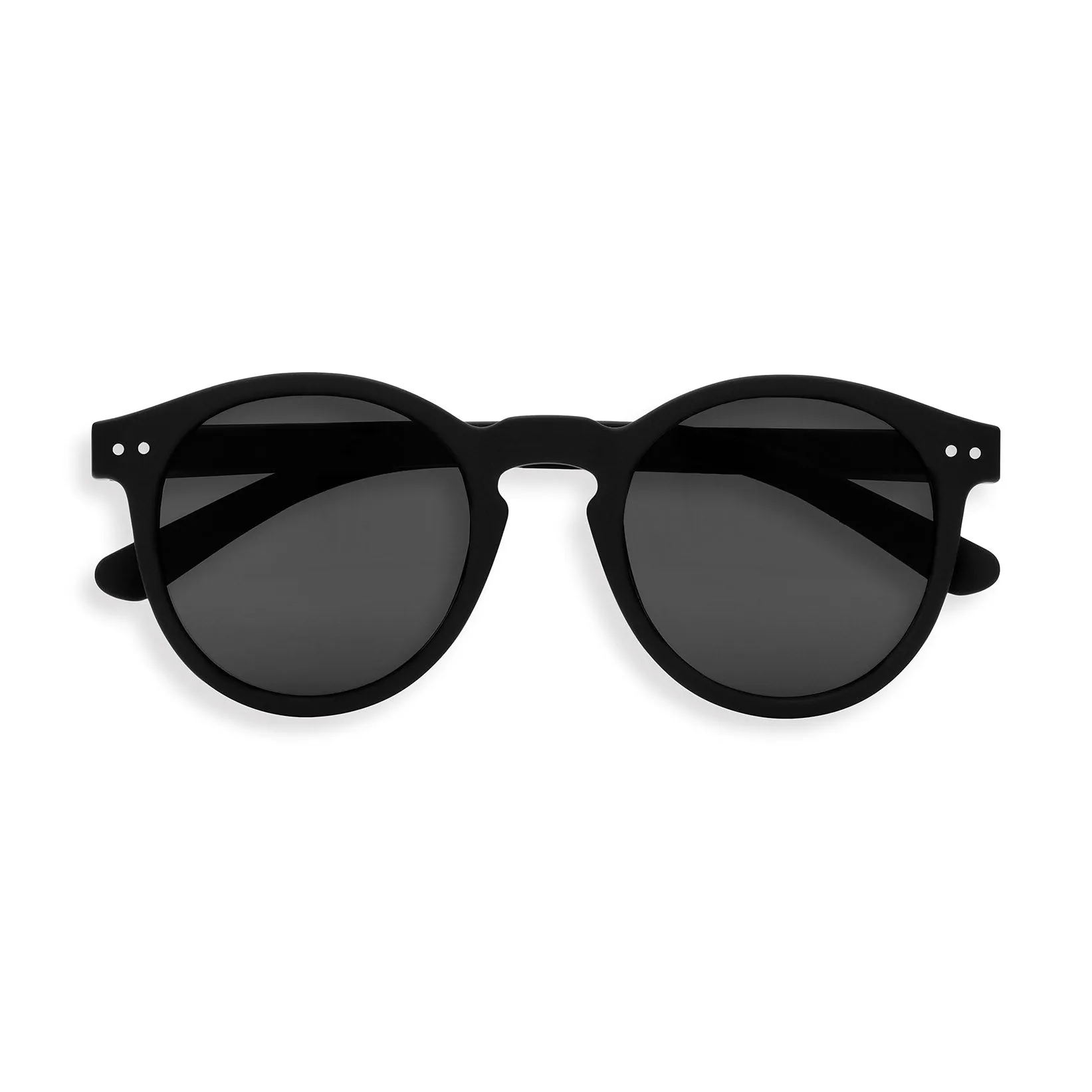 IZIPIZI Round Sunglasses #M - Black