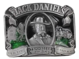 Jack Daniels Old Time Handmade Tennessee Whiskey Belt Buckle