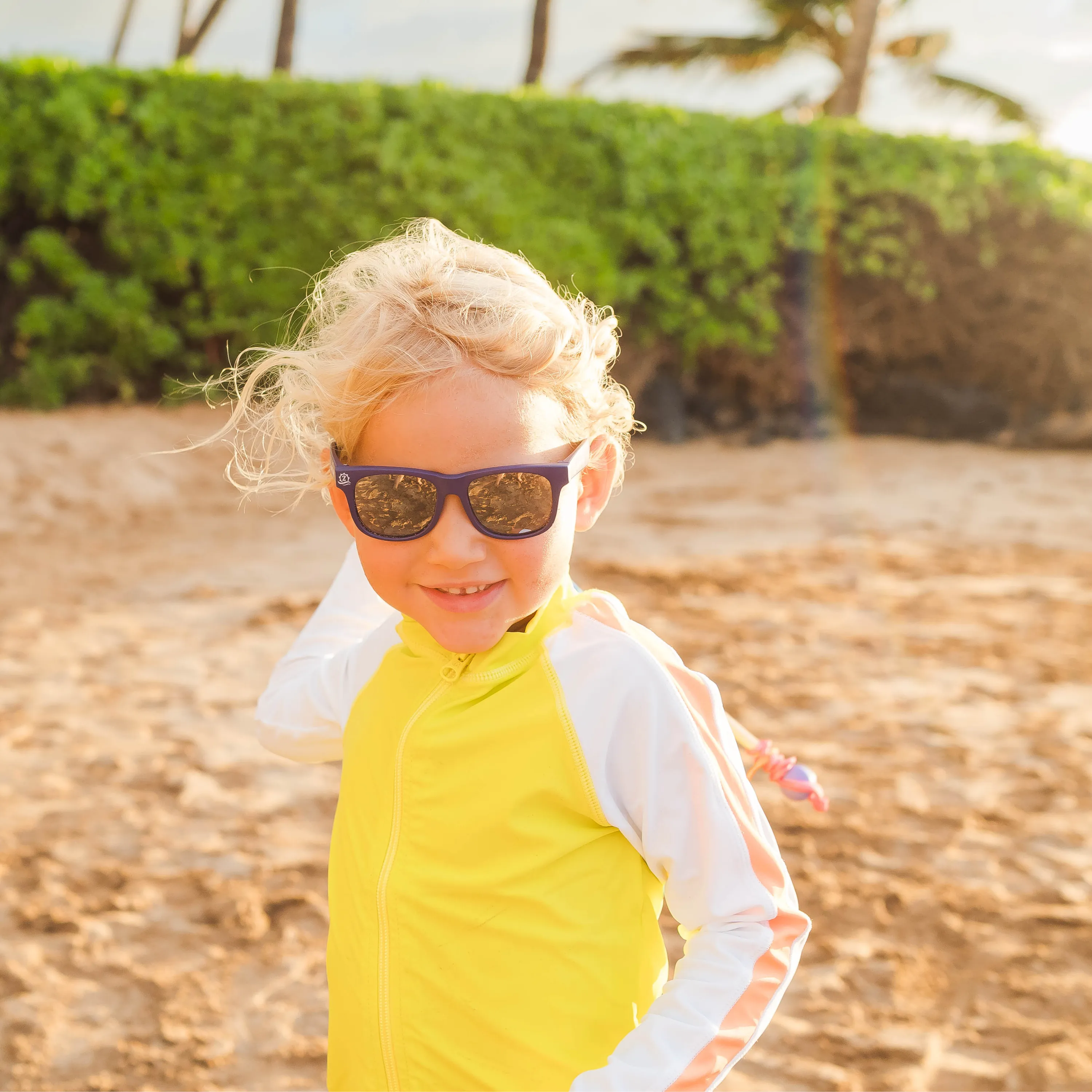 Kids Wayfarer Sunglasses - Navy