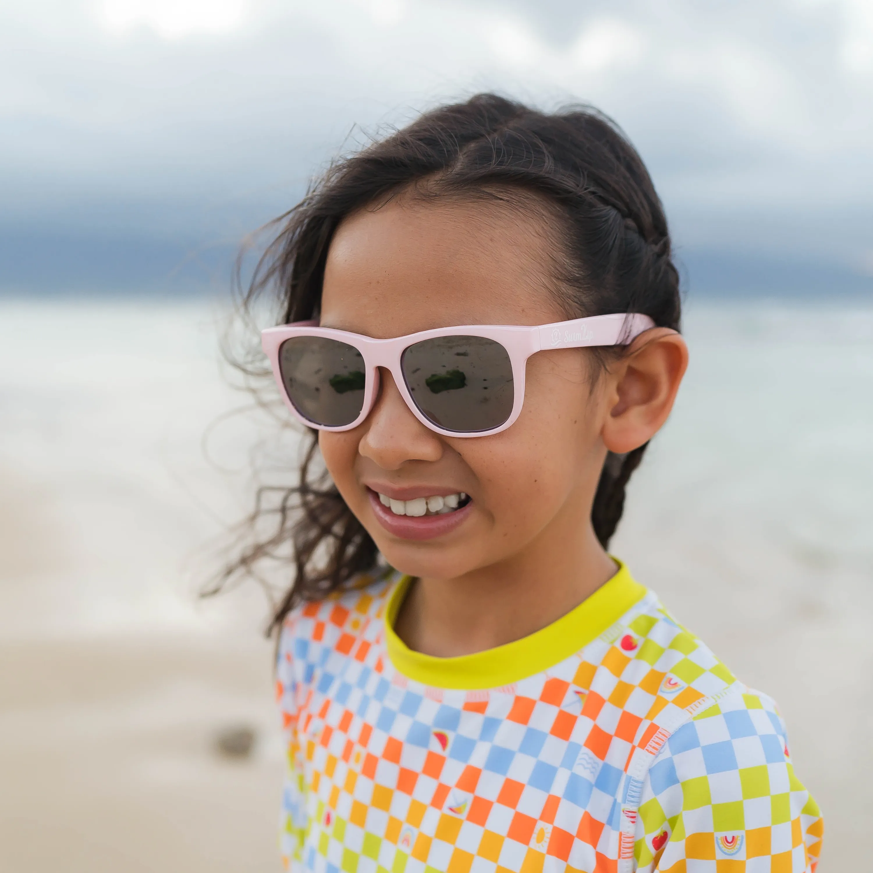 Kids Wayfarer Sunglasses - Pink