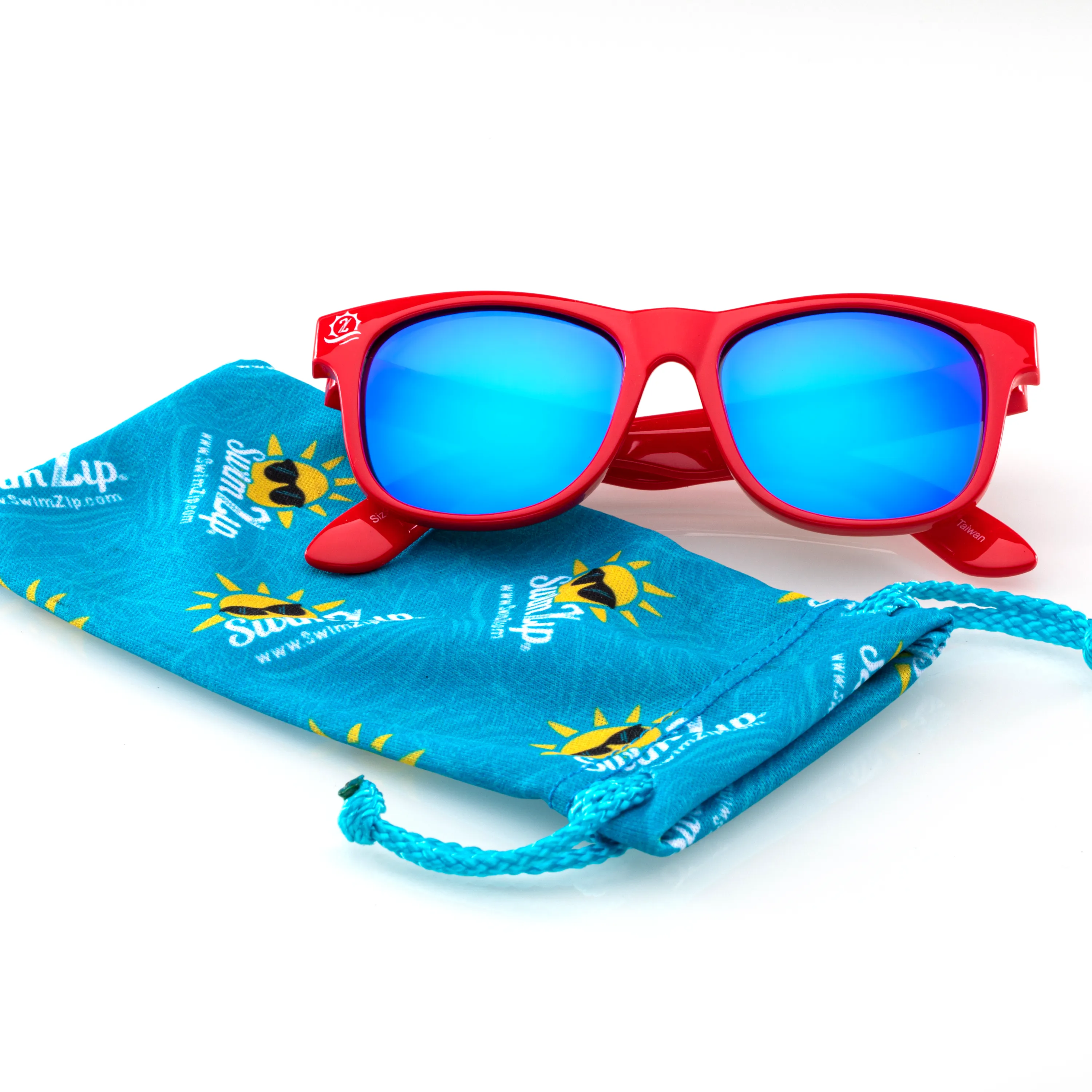 Kids Wayfarer Sunglasses - Red