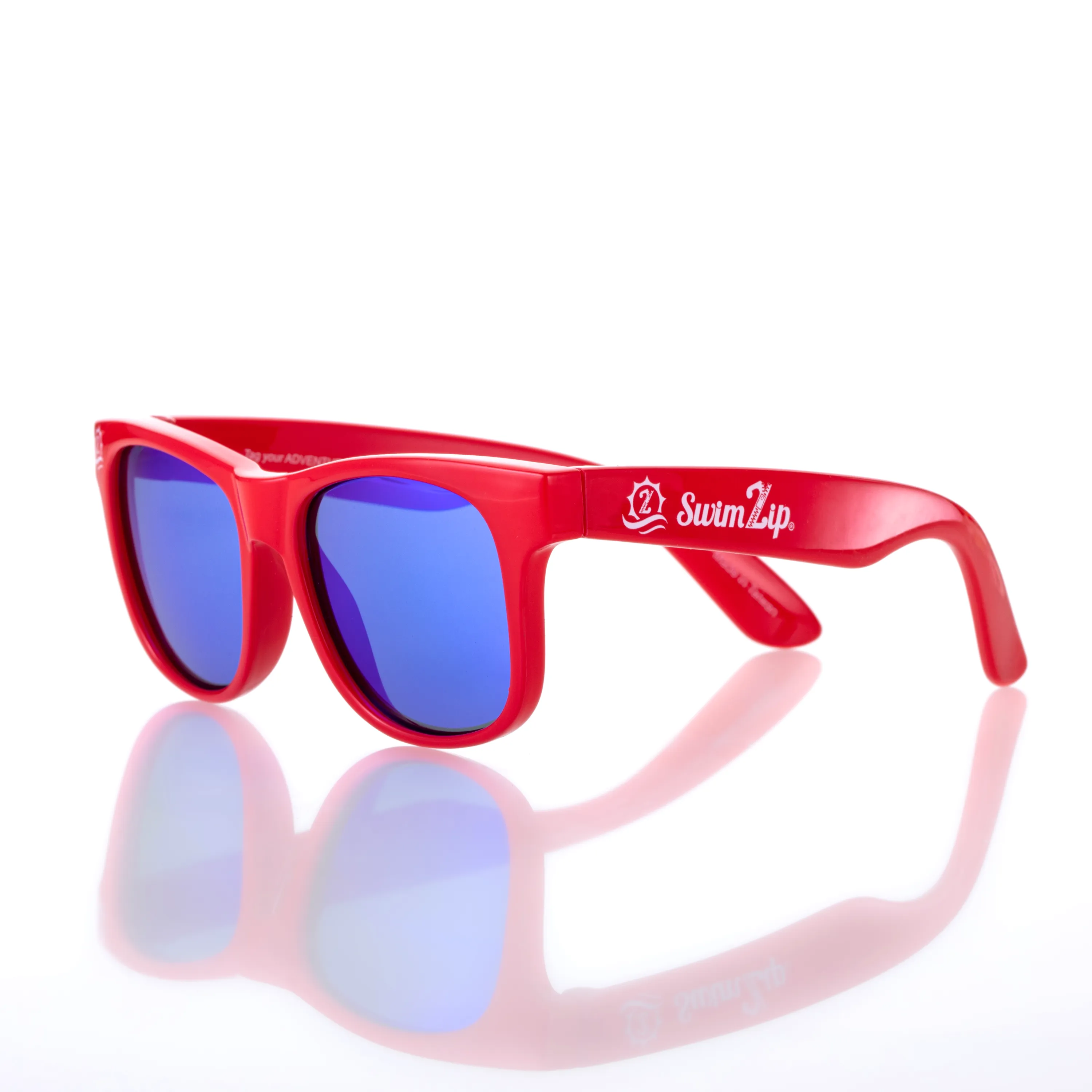 Kids Wayfarer Sunglasses - Red