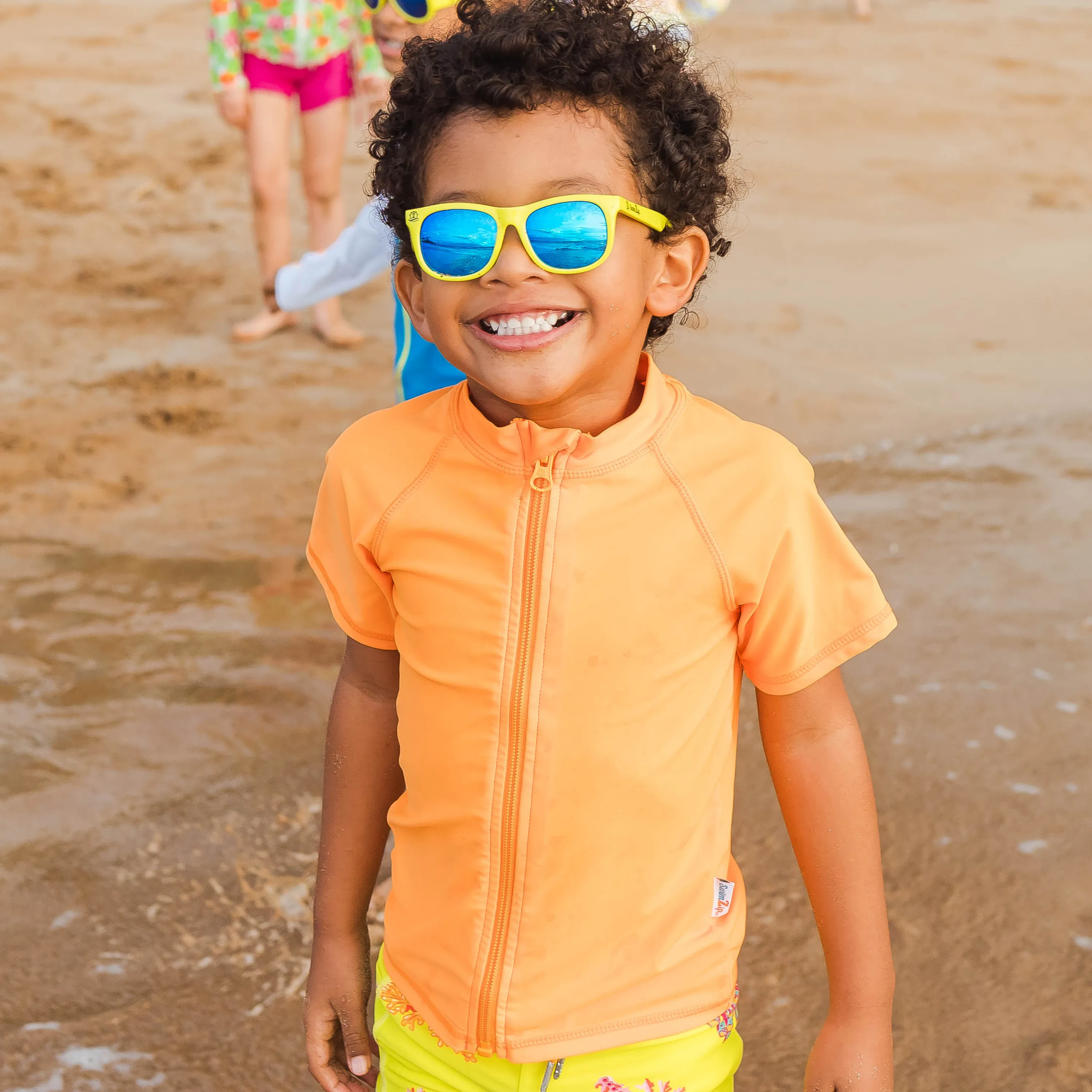 Kids Wayfarer Sunglasses - Sulphur Yellow