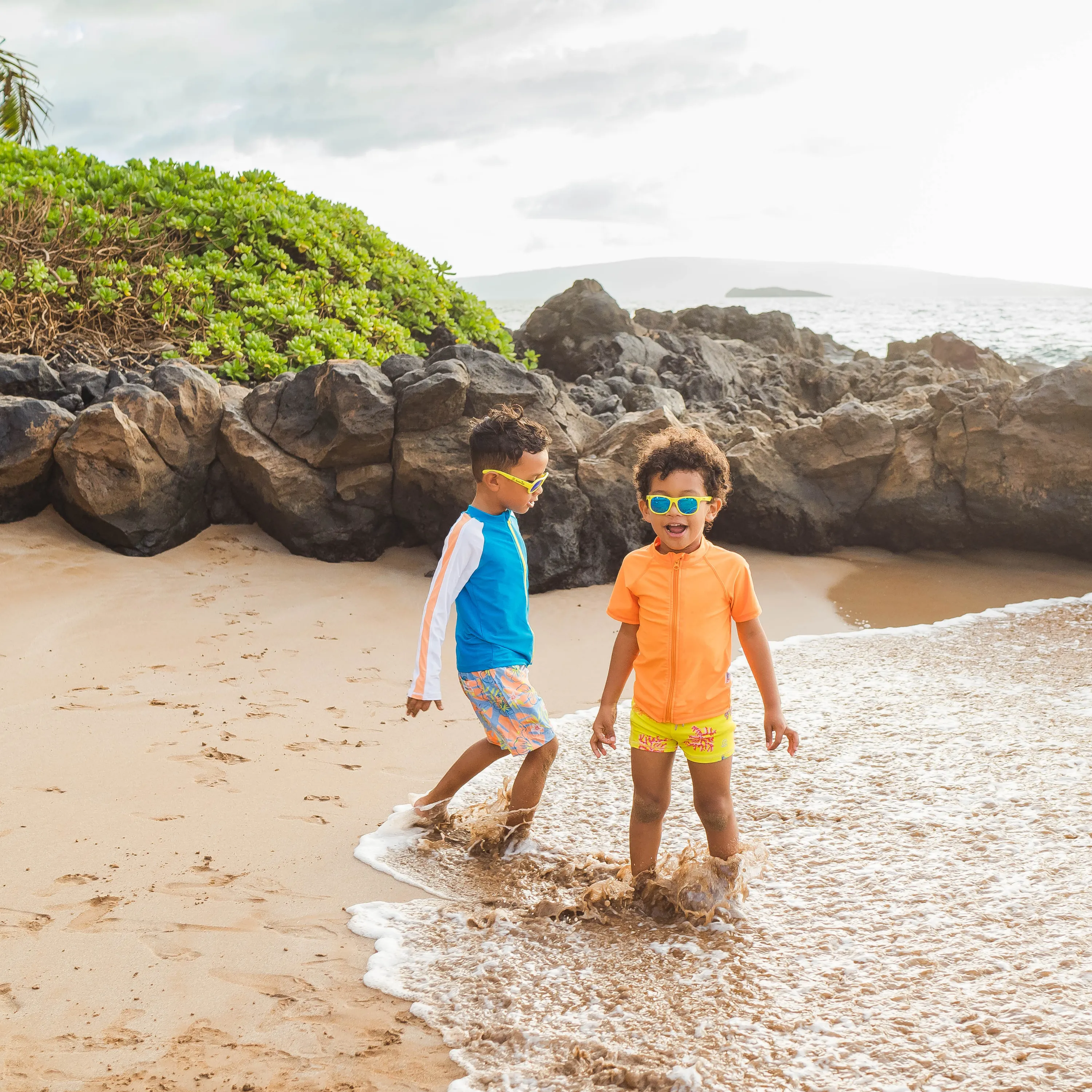 Kids Wayfarer Sunglasses - Sulphur Yellow