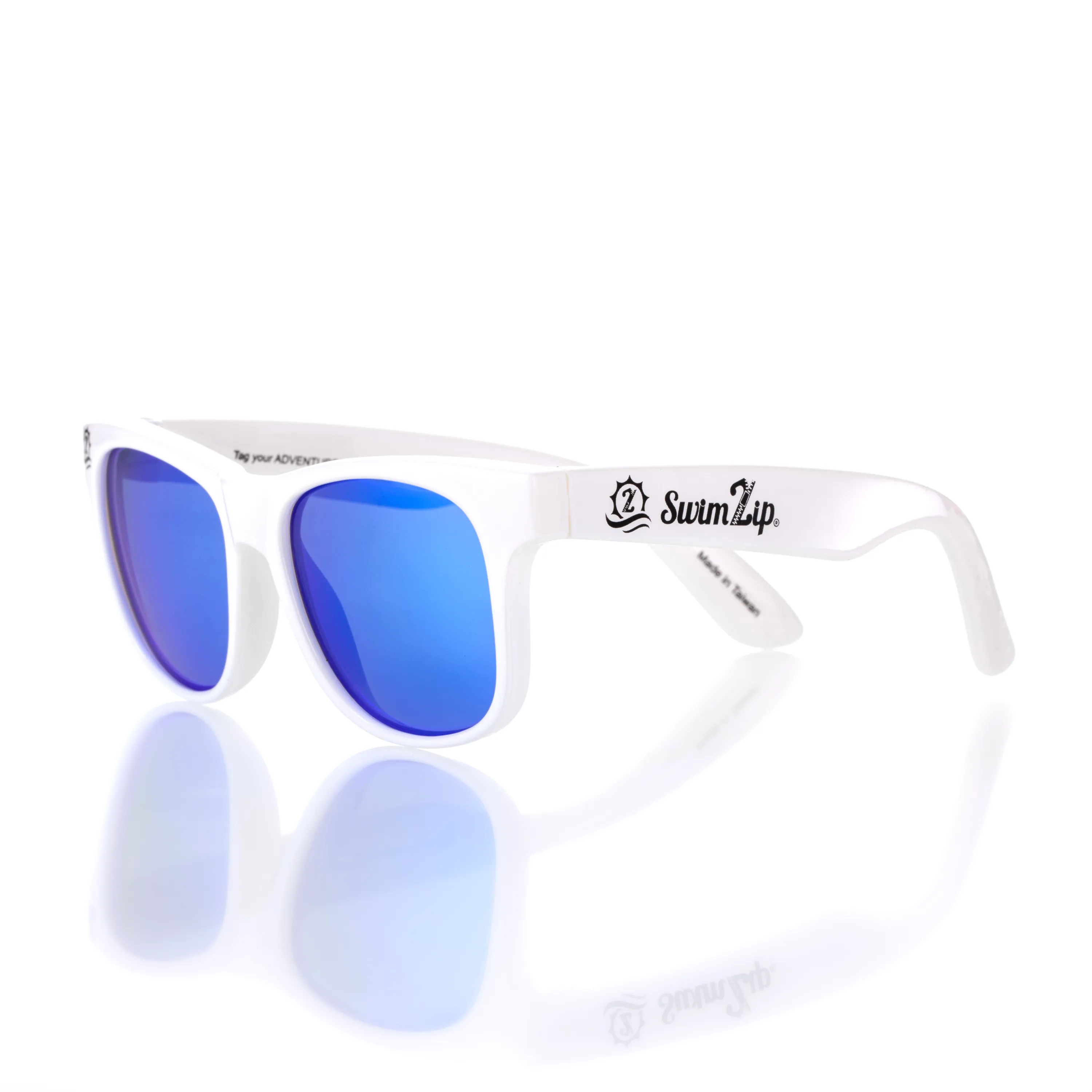 Kids Wayfarer Sunglasses - White