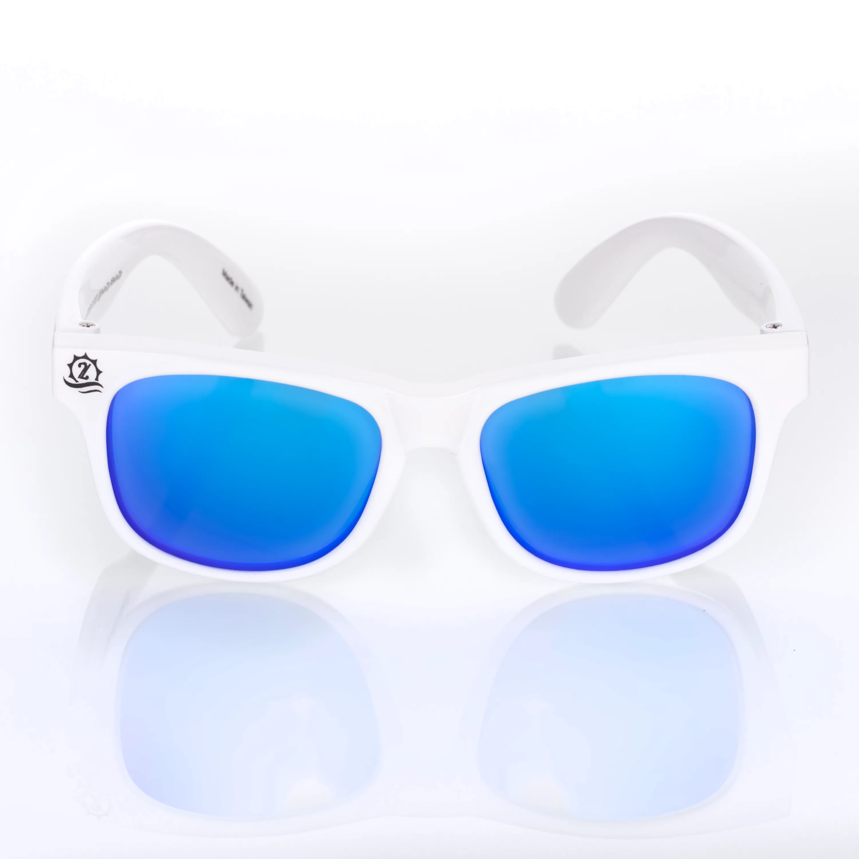 Kids Wayfarer Sunglasses - White