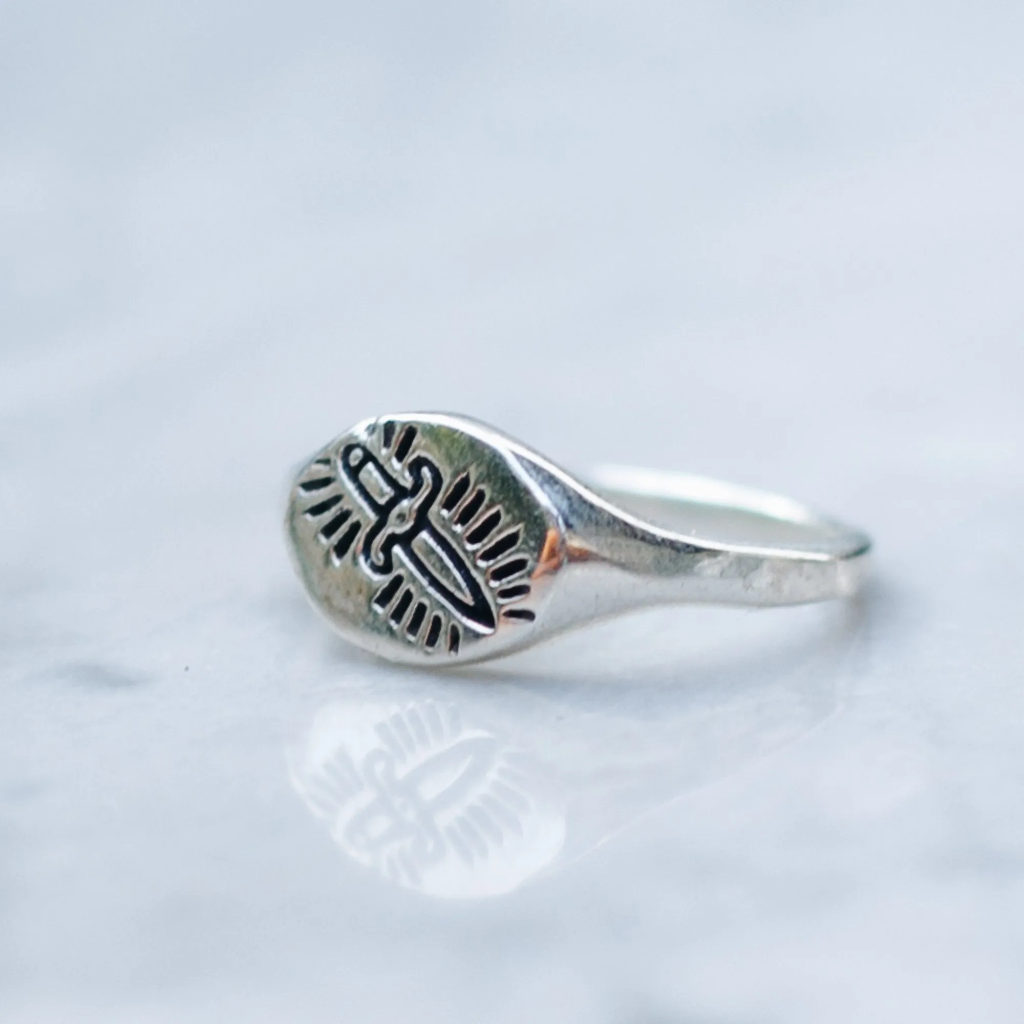 KILL ME SOFTLY RING (XS) | 925 STERLING SILVER