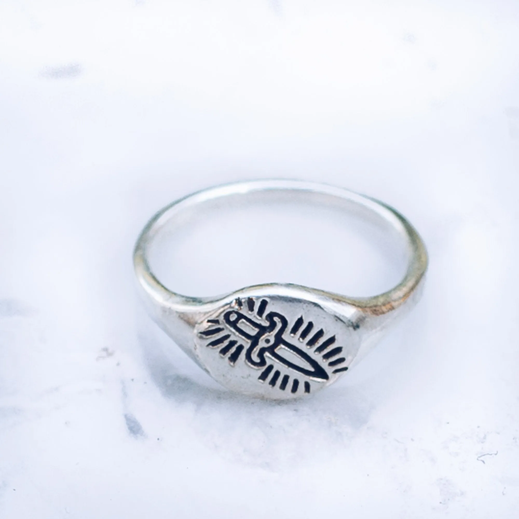 KILL ME SOFTLY RING (XS) | 925 STERLING SILVER