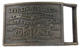 Levi Strauss & Co Belt Buckle