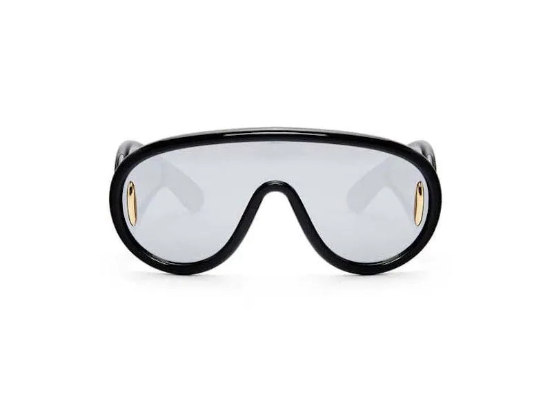 Loewe Wave Mask Sunglasses Black