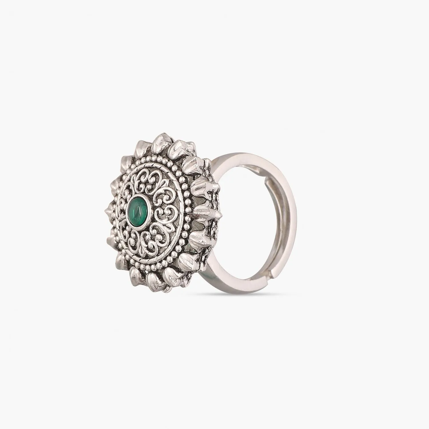 Maati Classic Antique Oxidized Ring