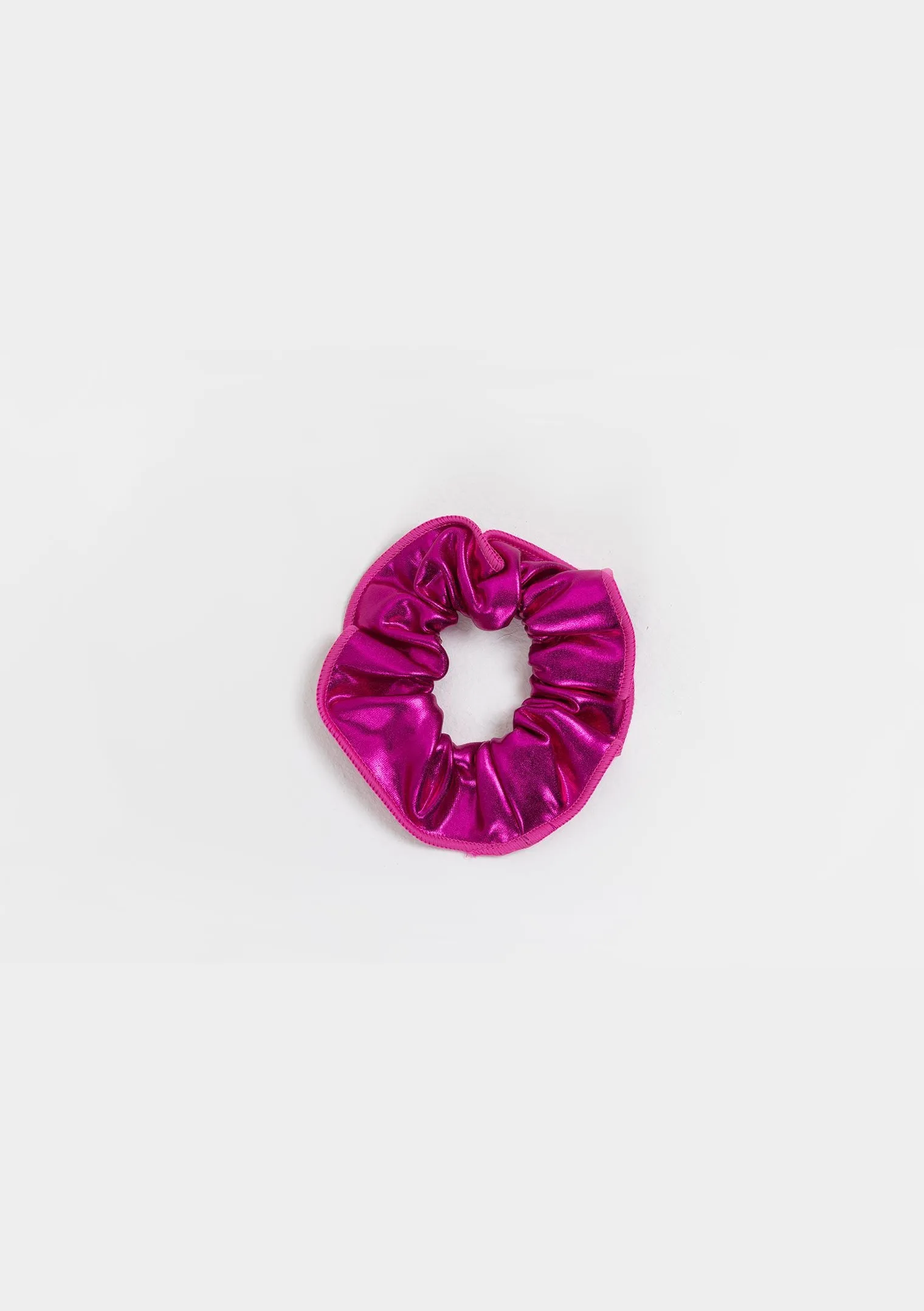 Metallic S7 Nylon Scrunchies