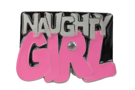 Naughty Girl Belt Buckle