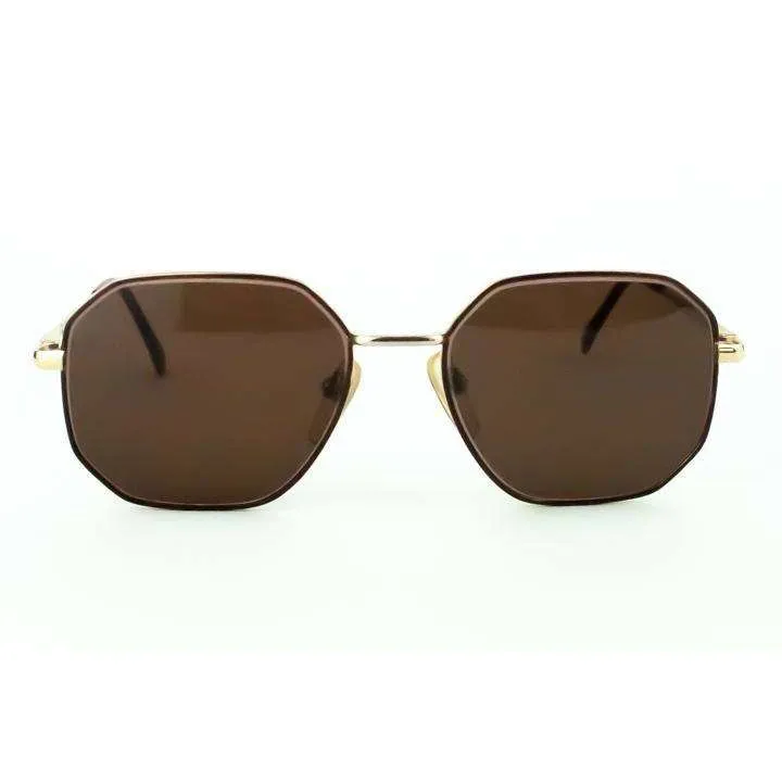 Octavia Burgundy Square Sunglasses