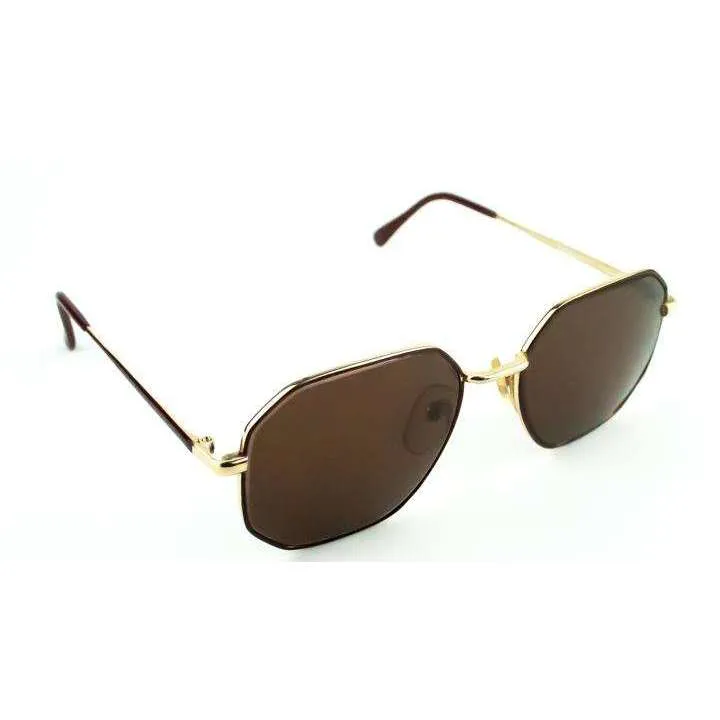 Octavia Burgundy Square Sunglasses