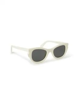 Off-White Boulder Sunglasses White/Dark Grey