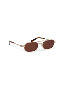 Off-White Vaiden Sunglasses Gold/Brown