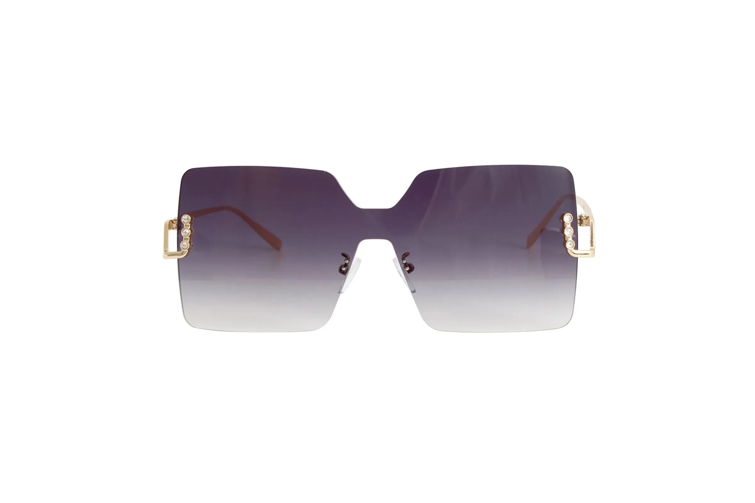 One Piece Square Sunglasses