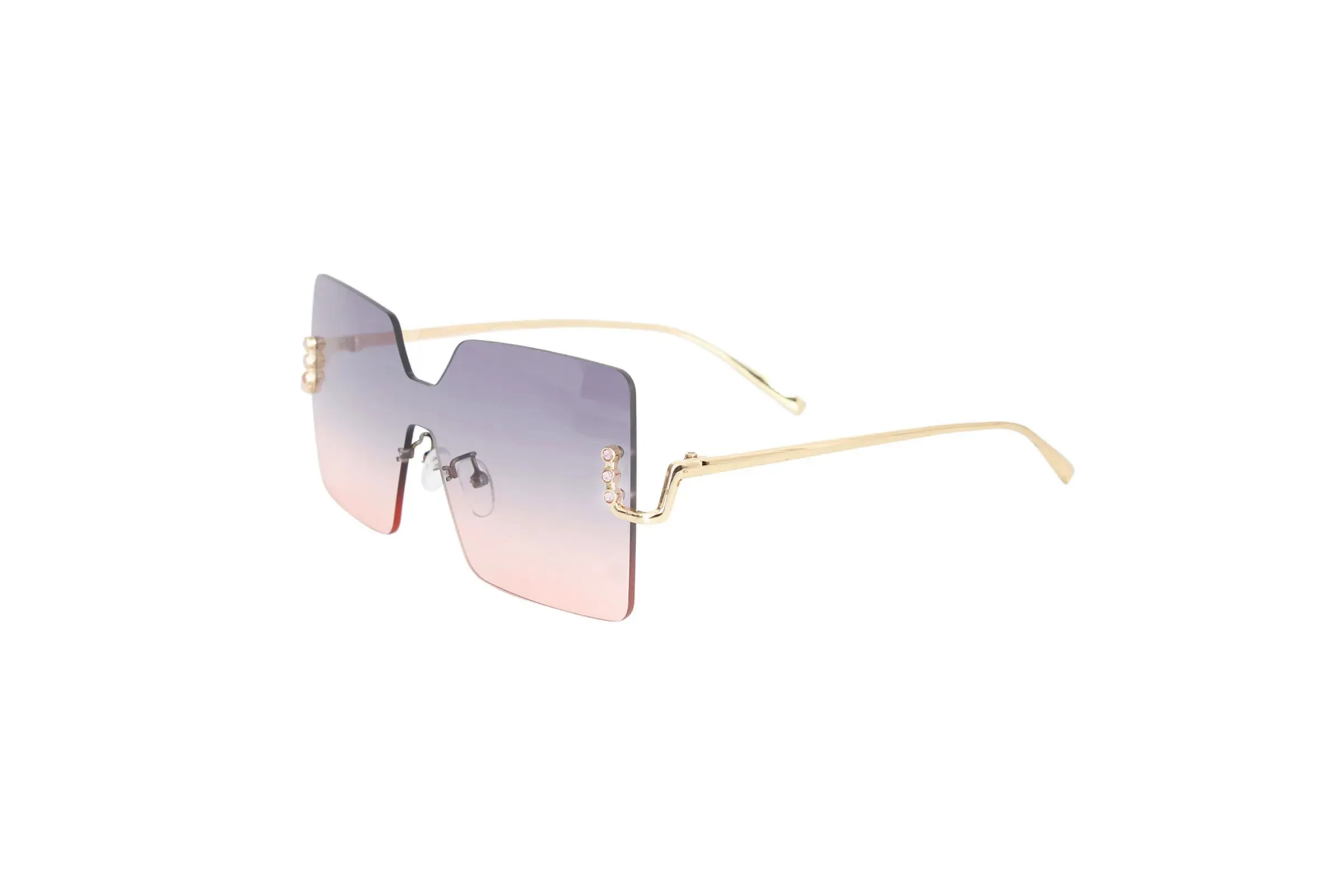 One Piece Square Sunglasses